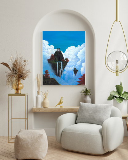 'World's Above' Archival Art Print