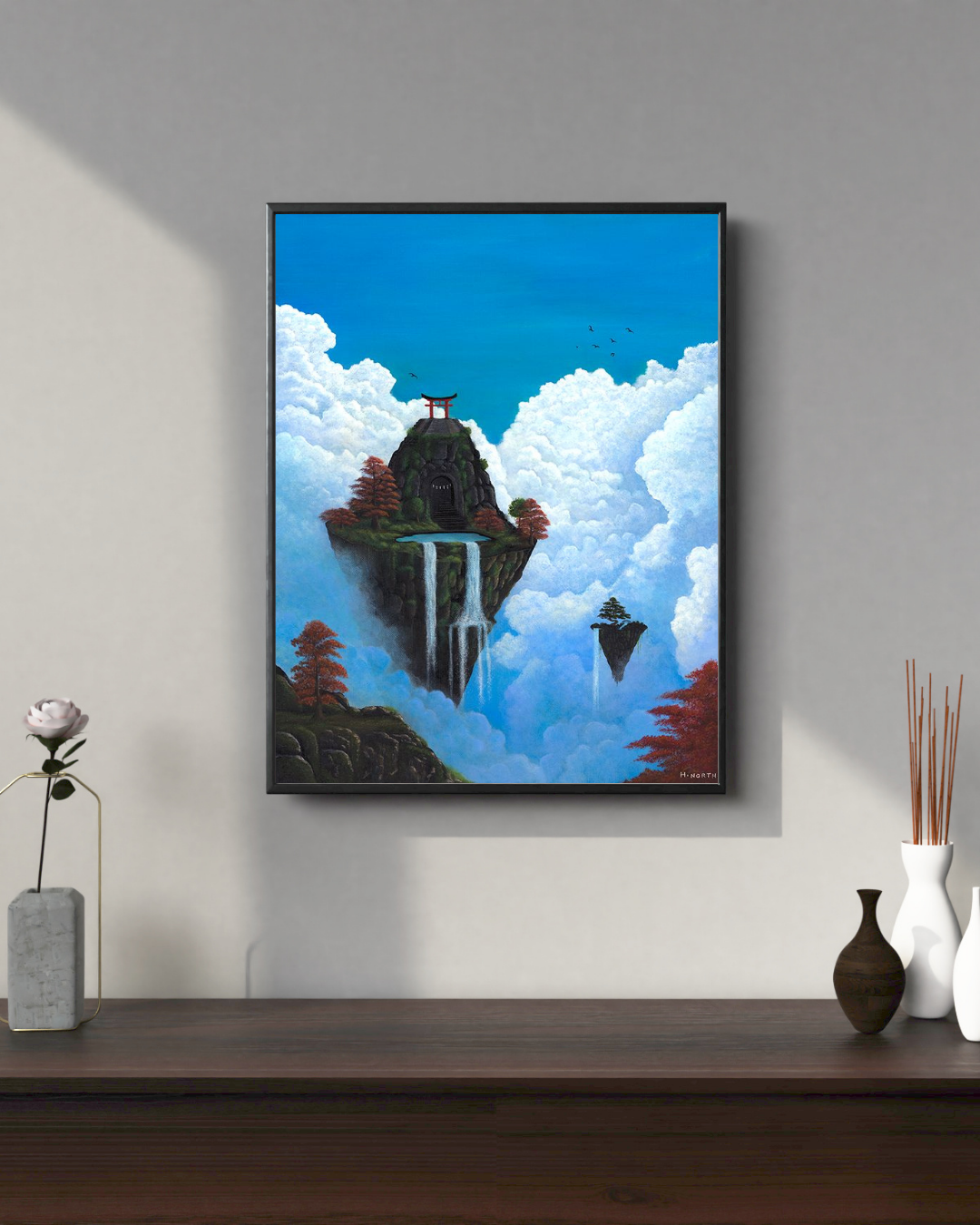 'World's Above' Archival Art Print