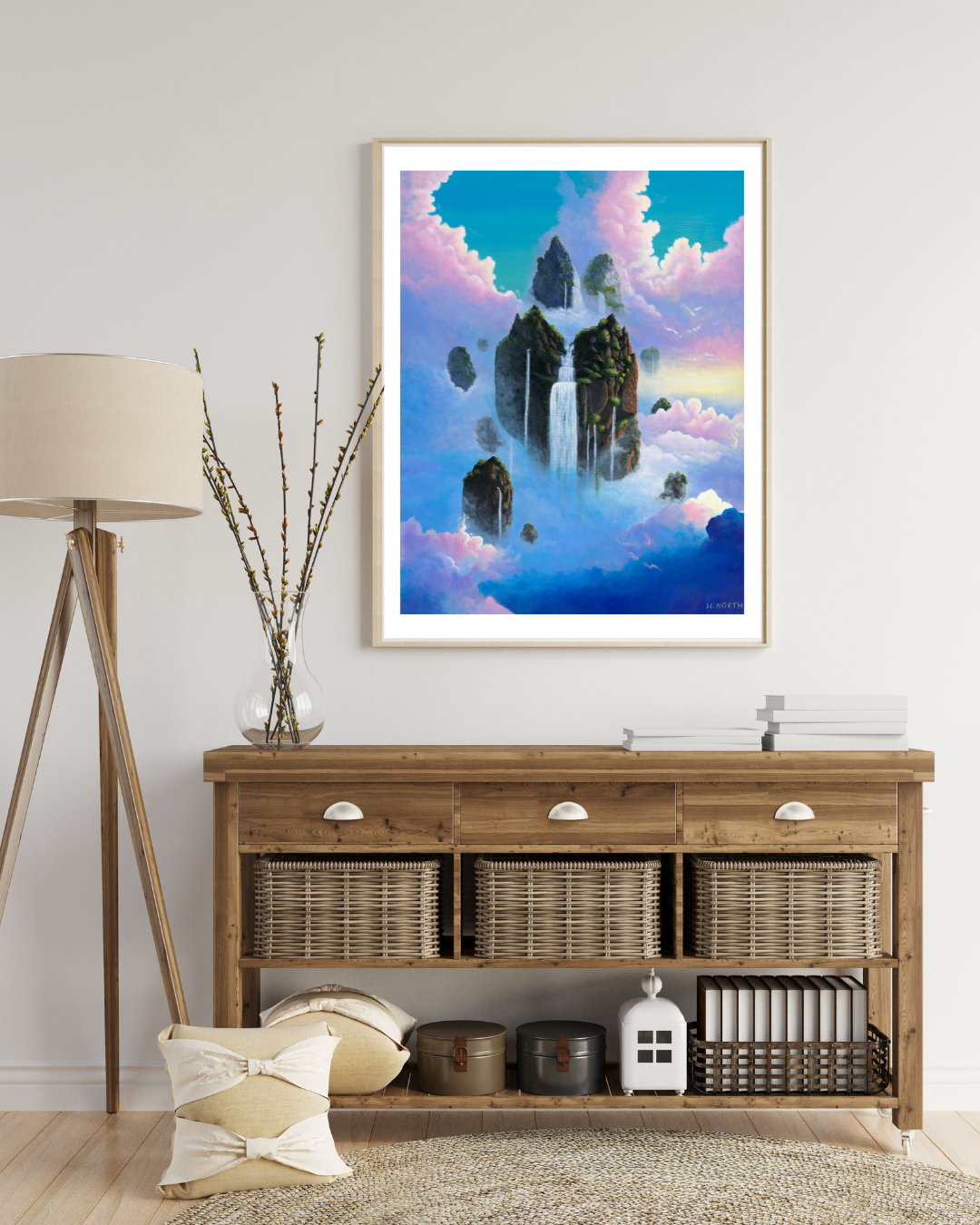 'Between Dreams' Archival Art Print