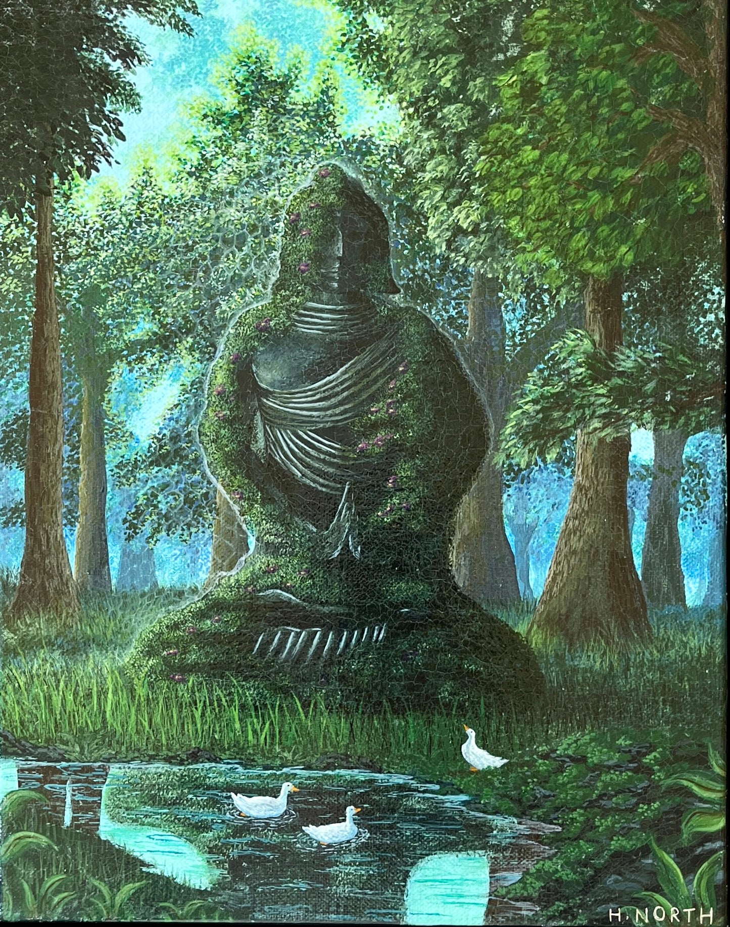 'Where He Rests' Original Artwork